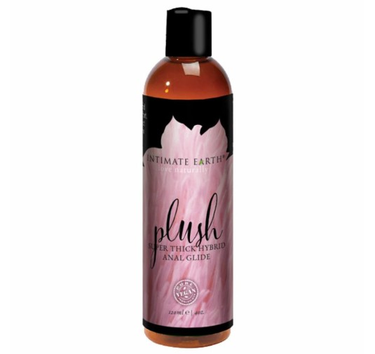 Lubrykant hybrydowy analny - Intimate Earth Plush Hybrid Anal 120 ml